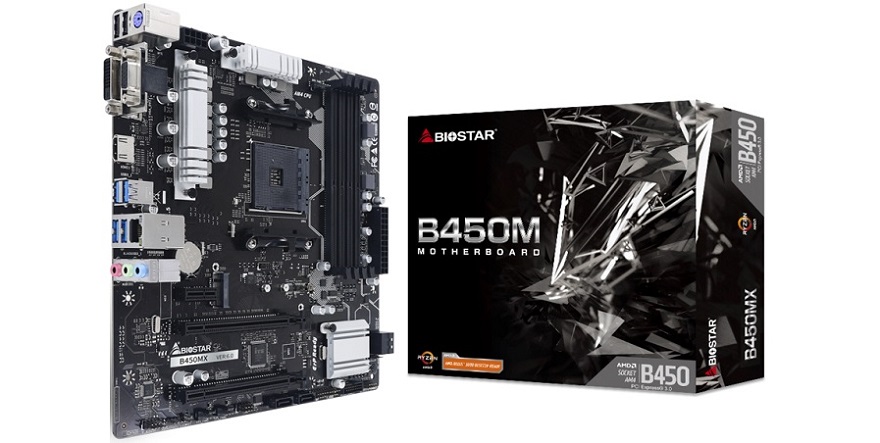 Biostar B450MX Motherboard