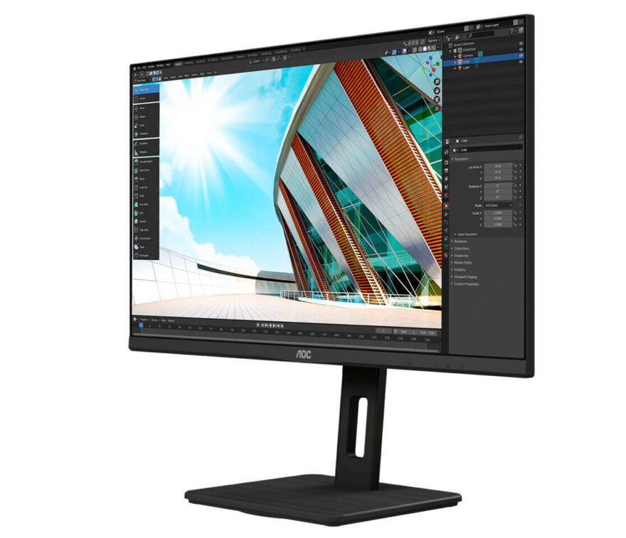 AOC Release Three New Professional Monitors