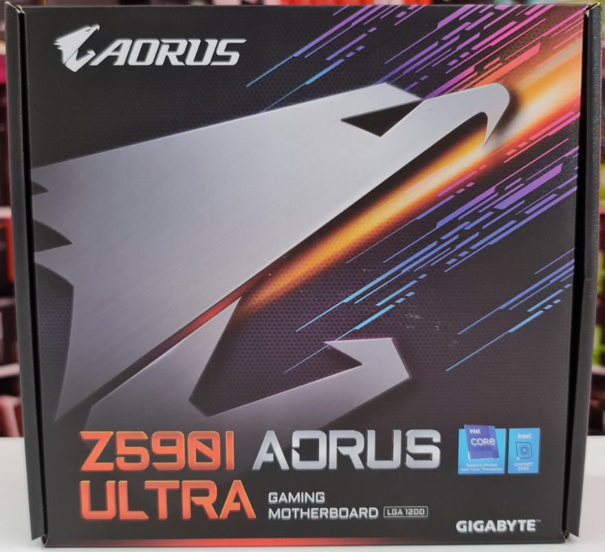 Gigabyte Z590I AUROS ULTRA Motherboard Box