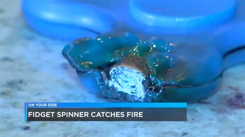 Fidget Spinners Now Explode