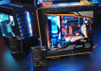 Gigabyte Demos Hardware on Gorgeous Custom PCs at CES 2017