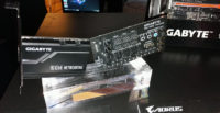 Gigabyte Showcases AQC-107 Networking Controller and OC Touch Panel