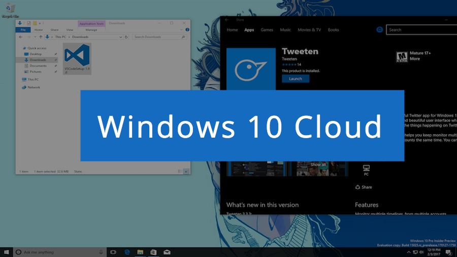 Windows 10 Cloud